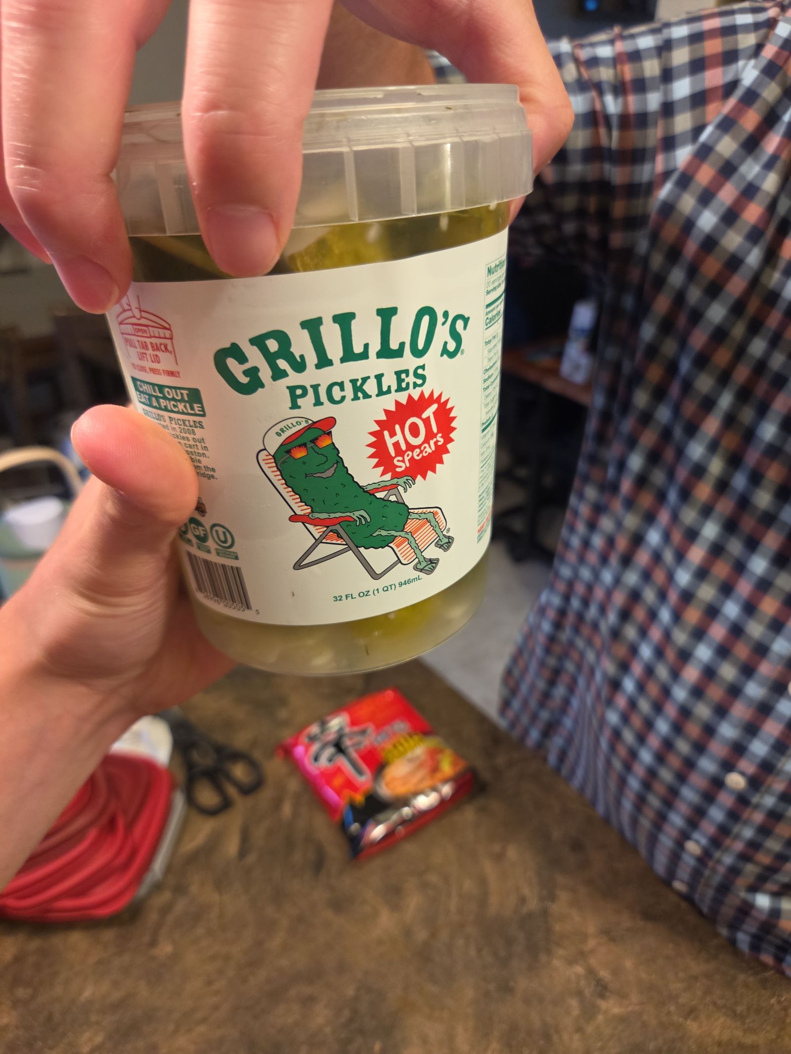 Grillo's Hot Pickle Spears