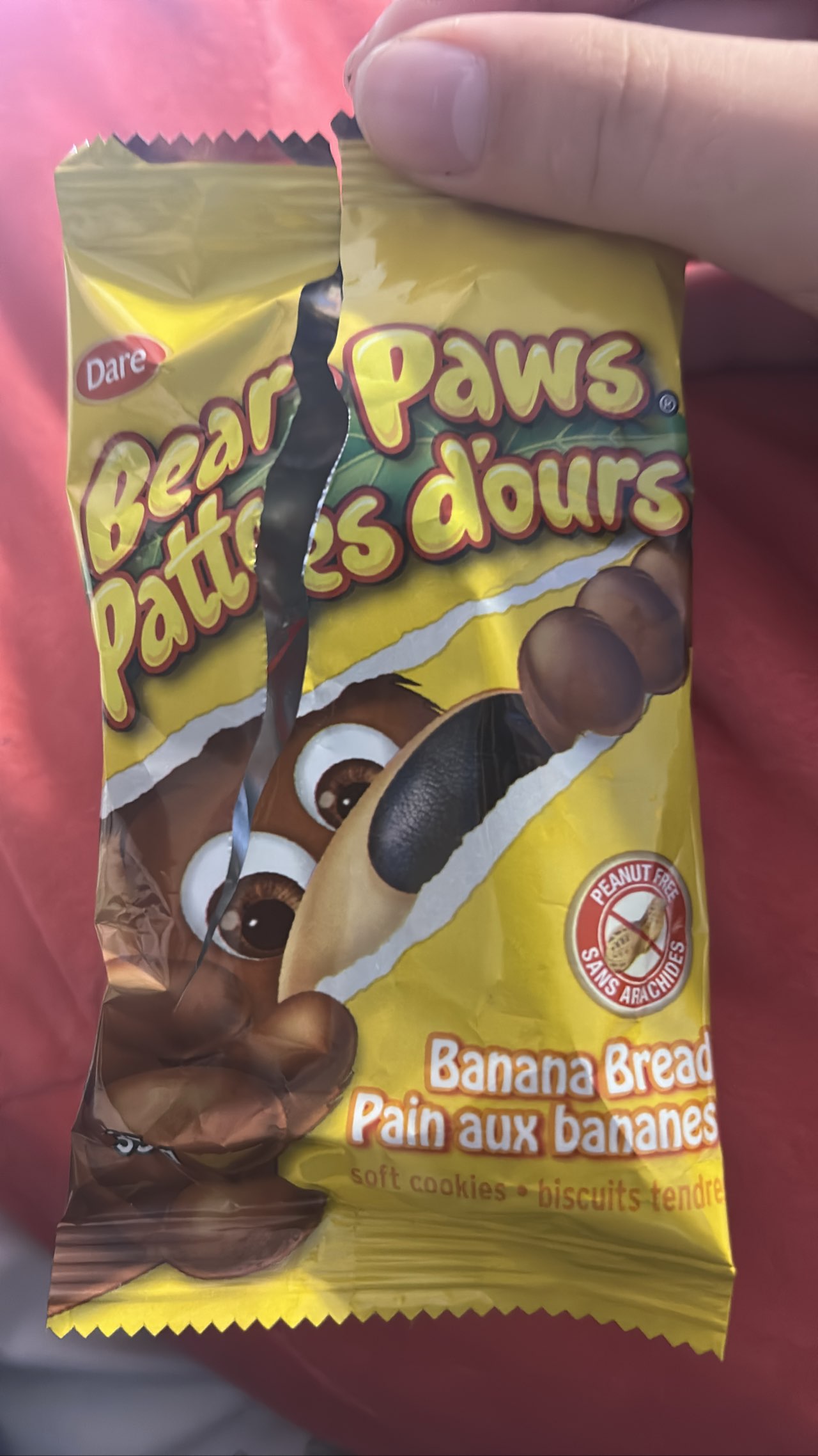 Dare Bear Paws Banana Bread