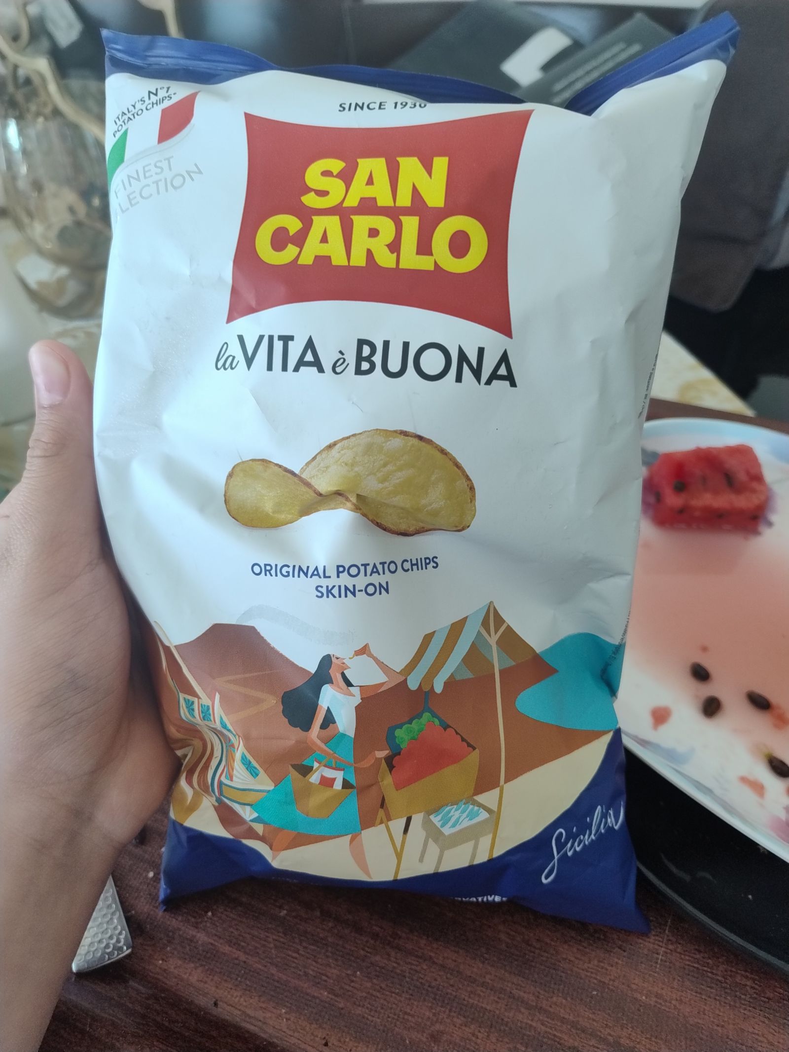 San Carlo Original Skin-On Potato Chips