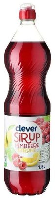 clever Himbeer-Zitrone Sirup