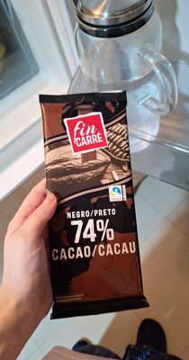 Fin Carré Extra Dark Chocolate 74% Cocoa